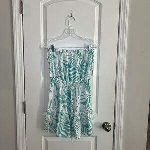 Ocean Drive Swim Cover Up Medium Tiered